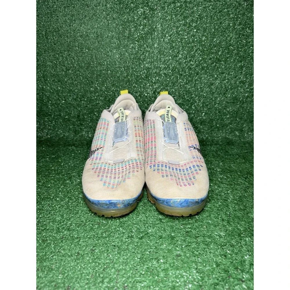 Nike Air VaporMax Mens Size‎ 12 Grey Multicolor Slip On Shoes Comfort Sneakers